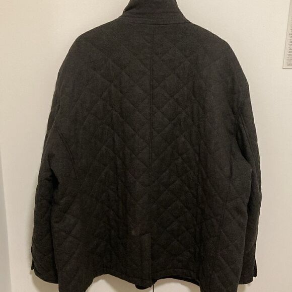 Hart Schaffner Marx NWOT Mens “Shooter” Wool Blend Quilted Jacket. Size 4XB. - Picture 6 of 11